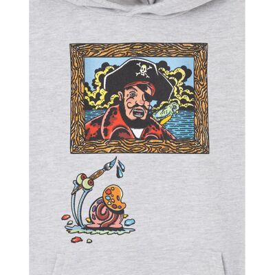 SpongeBob SquarePants Mens Hoodie - Artistic Gary Grey Small - Hoodies & Sweatshirts SpongeBob SquarePants Mens Hoodie - Artistic Gary Grey Small - Hoodies & Sweatshirts