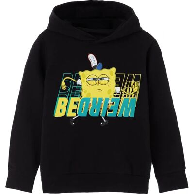 SpongeBob SquarePants Boys Hoodie Black Be Weird - Hoodies & Sweatshirts SpongeBob SquarePants Boys Hoodie Black Be Weird - Hoodies & Sweatshirts