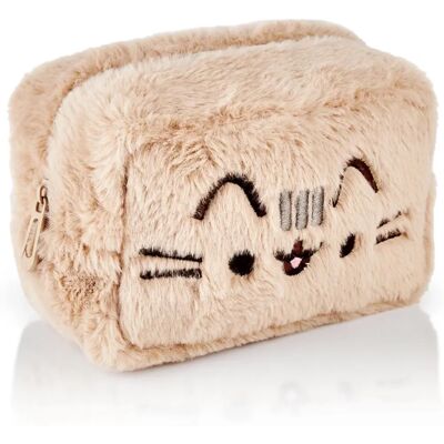 Vanilla Underground Sac à maquillage Pusheen Femme Beige Peluche - Taille Unique - Publicité Vanilla Underground Sac à maquillage Pusheen Femme Beige Peluche - Taille Unique - Publicité
