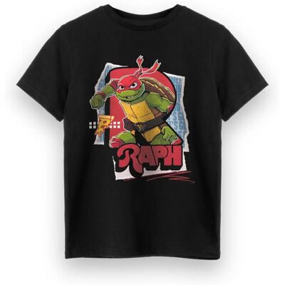 Vanilla Underground T-Shirt Noir Raph - TMNT - Publicité Vanilla Underground T-Shirt Noir Raph - TMNT - Publicité
