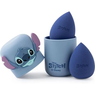 Conjunto de Esponjas de Maquiagem Disney Stitch - Azul, Tamanho Único Conjunto de Esponjas de Maquiagem Disney Stitch - Azul, Tamanho Único