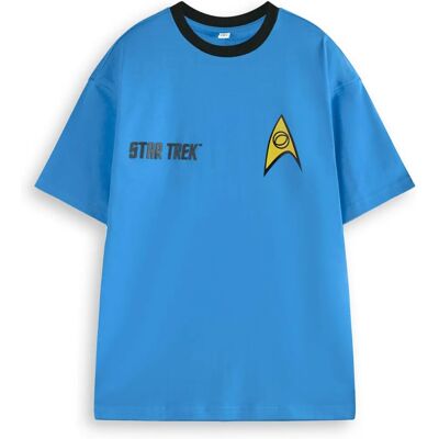 Star Trek XXX-Large Blue Uniform Short Sleeve T-Shirt Star Trek XXX-Large Blue Uniform Short Sleeve T-Shirt