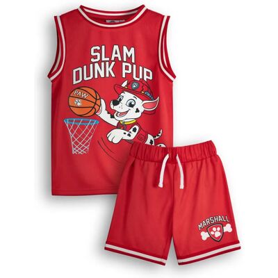 Paw Patrol - 2pc - Rouge - 2-3 Ans - Basketball Set - Publicité Paw Patrol - 2pc - Rouge - 2-3 Ans - Basketball Set - Publicité