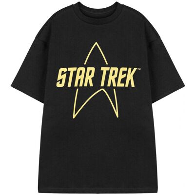 Star Trek Small Black Logo T-Shirt Star Trek Small Black Logo T-Shirt