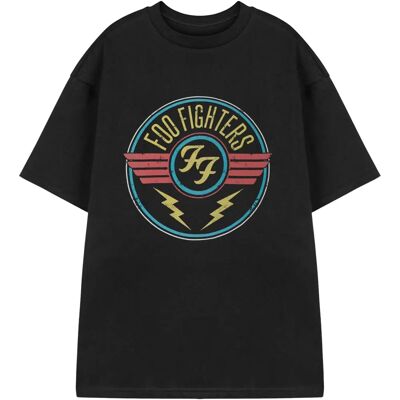 Foo Fighters Black Lightning XX-Large Men’s T-Shirt Foo Fighters Black Lightning XX-Large Men’s T-Shirt