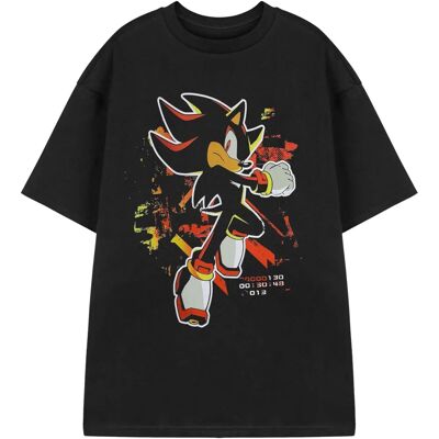 Vanilla Underground Sonic the Hedgehog Black Shadow T-Shirt - T-Shirt Vanilla Underground Sonic the Hedgehog Black Shadow T-Shirt - T-Shirt