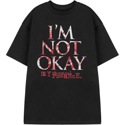 T-Shirt Graphique Noir de My Chemical Romance - Unisexe - Publicité T-Shirt Graphique Noir de My Chemical Romance - Unisexe - Publicité