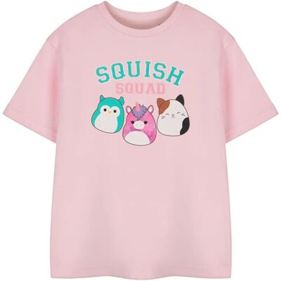 Vanilla Underground Squishmallows Girls Pink Short Sleeve T-Shirt - T-Shirt Vanilla Underground Squishmallows Girls Pink Short Sleeve T-Shirt - T-Shirt