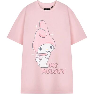 Hello Kitty XX-Large Pink My Melody T-Shirt Hello Kitty XX-Large Pink My Melody T-Shirt