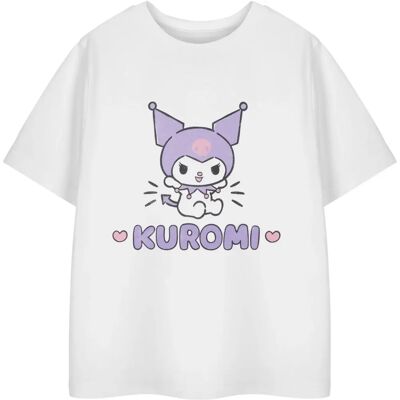 Hello Kitty Kuromi White T-Shirt - Girls 13-14 Years Hello Kitty Kuromi White T-Shirt - Girls 13-14 Years
