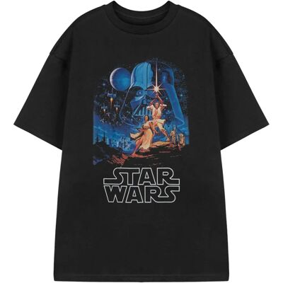 Vanilla Underground Star Wars Mens Black Short Sleeve T-Shirt - T-Shirt Vanilla Underground Star Wars Mens Black Short Sleeve T-Shirt - T-Shirt