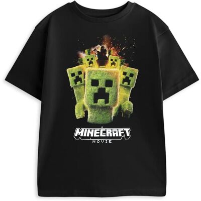 T-shirt Minecraft Creeper pour Garçons - 11-12 Ans - Publicité T-shirt Minecraft Creeper pour Garçons - 11-12 Ans - Publicité