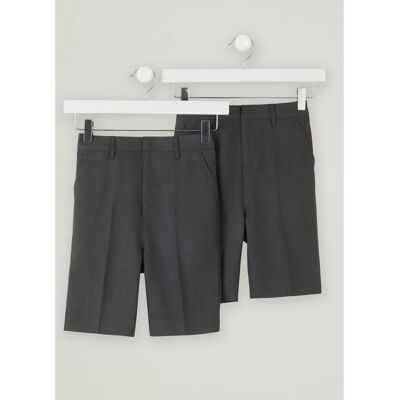 Trutex - Basics 2er-Pack - Grau - 146 cm - Shorts Trutex - Basics 2er-Pack - Grau - 146 cm - Shorts