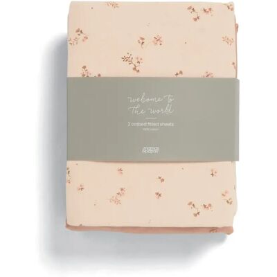 Mamas & Papas Wildflower Cotbed Fitted Sheets - Bedding Mamas & Papas Wildflower Cotbed Fitted Sheets - Bedding