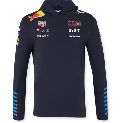 Pull à capuche Castore 2024 Red Bull Racing - Ciel Nocturne - Publicité Pull à capuche Castore 2024 Red Bull Racing - Ciel Nocturne - Publicité