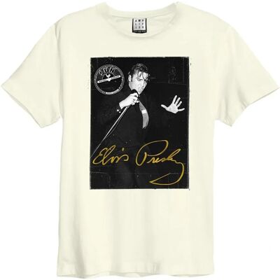 Amplified White Sun Records Elvis T-Shirt - T-Shirt Amplified White Sun Records Elvis T-Shirt - T-Shirt
