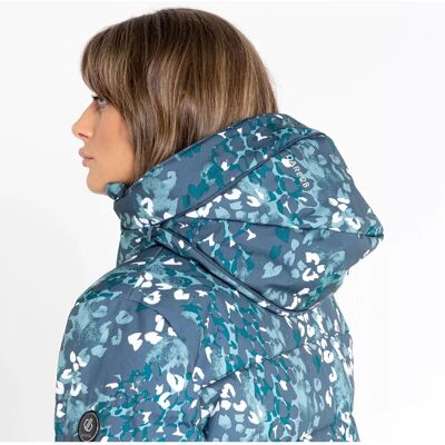 Dare 2b Womens Verdict Animal Print Insulated Ski Jacket - Canton Green - Ski Jacket Dare 2b Womens Verdict Animal Print Insulated Ski Jacket - Canton Green - Ski Jacket