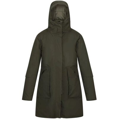 Regatta Yewbank II Waterproof Parka - Dark Khaki - Size 12 - Waterproof & Breathable - Hip Length Regatta Yewbank II Waterproof Parka - Dark Khaki - Size 12 - Waterproof & Breathable - Hip Length
