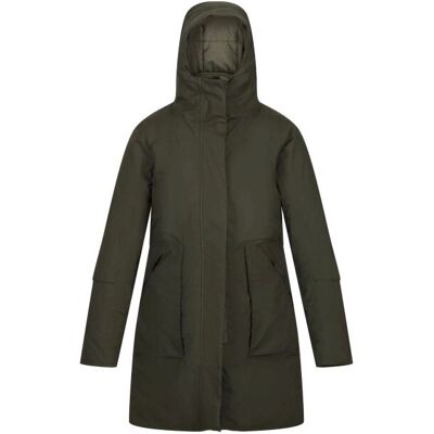 Regatta Yewbank II Waterproof Parka - Dark Khaki - Size 14 - Women Regatta Yewbank II Waterproof Parka - Dark Khaki - Size 14 - Women