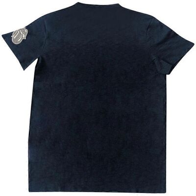 The Rolling Stones Maglietta Logo Unisex Adulto - Navy - Taglia: 42/Regolare/18/16 - Maglietta The Rolling Stones Maglietta Logo Unisex Adulto - Navy - Taglia: 42/Regolare/18/16 - Maglietta