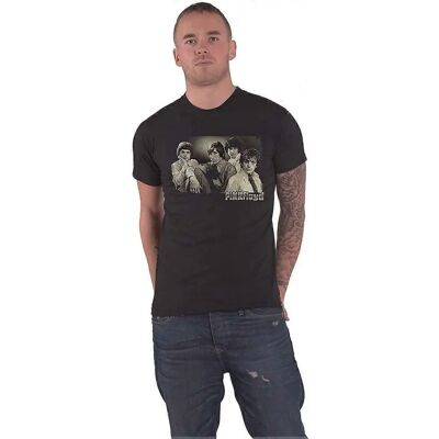 Pink Floyd Maglietta Unisex Adulti Sepia Cravats - Maglietta Pink Floyd Maglietta Unisex Adulti Sepia Cravats - Maglietta