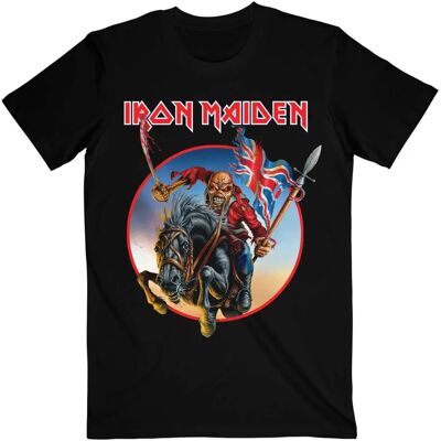 Iron Maiden Euro Tour Back Print T-Shirt - T-Shirt Iron Maiden Euro Tour Back Print T-Shirt - T-Shirt