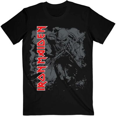 Iron Maiden L Black Hi-Contrast Trooper T-Shirt - T-Shirt Iron Maiden L Black Hi-Contrast Trooper T-Shirt - T-Shirt