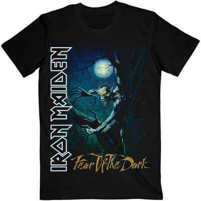 Maglietta Unisex Adulti Iron Maiden Paura del Buio - Maglietta Maglietta Unisex Adulti Iron Maiden Paura del Buio - Maglietta