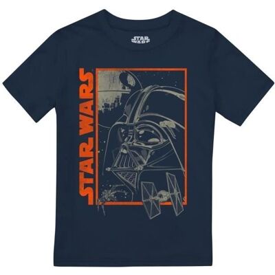 Star Wars Darth Vader Navy T-Shirt - Jongens 12-13 jaar Star Wars Darth Vader Navy T-Shirt - Jongens 12-13 jaar