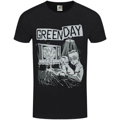 Green Day Unisex TV Wasteland T-Shirt - T-Shirt Green Day Unisex TV Wasteland T-Shirt - T-Shirt