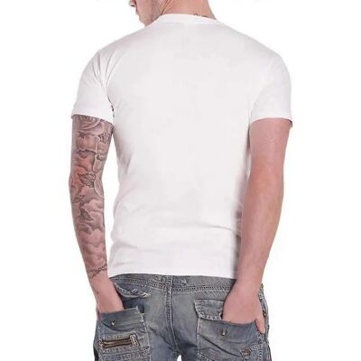 Foo Fighters Maglietta Unisex Pistola a Raggi Bianca XXL - Maglietta Foo Fighters Maglietta Unisex Pistola a Raggi Bianca XXL - Maglietta