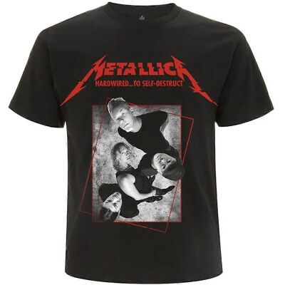 Metallica Unisex Hardwired Band T-Shirt - T-Shirt Metallica Unisex Hardwired Band T-Shirt - T-Shirt