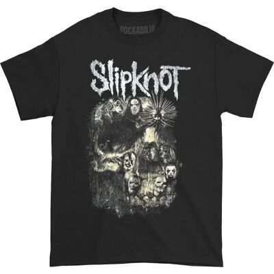 Slipknot Unisex Skull T-Shirt Black XXL - T-Shirt Slipknot Unisex Skull T-Shirt Black XXL - T-Shirt