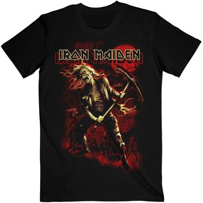 T-Shirt Grafico Iron Maiden Benjamin Breeg - Adulti Unisex - Rosso/Multi/Black - T-Shirt T-Shirt Grafico Iron Maiden Benjamin Breeg - Adulti Unisex - Rosso/Multi/Black - T-Shirt