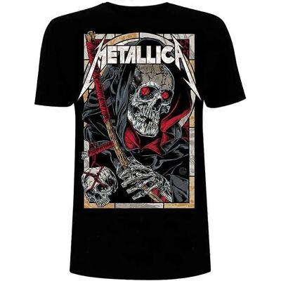 T-Shirt Unisex Metallica Morte Reaper - Nero - T-Shirt T-Shirt Unisex Metallica Morte Reaper - Nero - T-Shirt