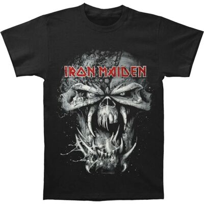 Maglietta Vintage Iron Maiden Final Frontier Eddie - Uomo Donna Nero S Maglietta Vintage Iron Maiden Final Frontier Eddie - Uomo Donna Nero S