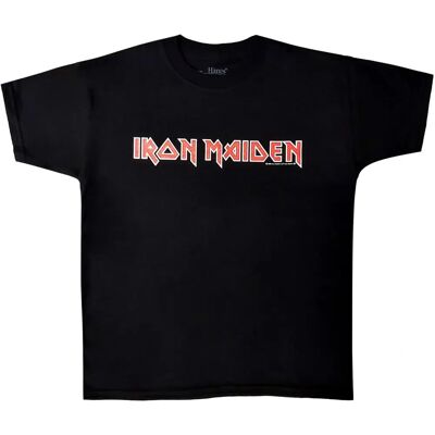 Iron Maiden Childrens Logo T-Shirt - Kids Black 9-10 Years Iron Maiden Childrens Logo T-Shirt - Kids Black 9-10 Years