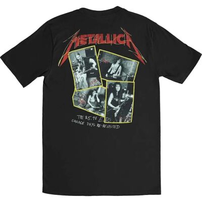 Metallica Unisex S - Garage Photograph T-Shirt - T-Shirt Metallica Unisex S - Garage Photograph T-Shirt - T-Shirt