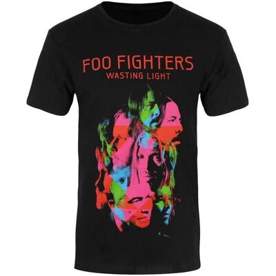 Foo Fighters Wasting Light Black T-Shirt - T-Shirt Foo Fighters Wasting Light Black T-Shirt - T-Shirt