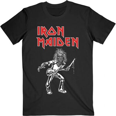 Iron Maiden Unisex Adult Autumn Tour 1980 Back Print T-Shirt - T-Shirt Iron Maiden Unisex Adult Autumn Tour 1980 Back Print T-Shirt - T-Shirt