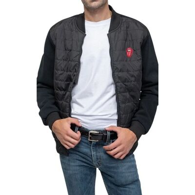 Giacca Classica Lingua Unisex The Rolling Stones - Nero Giacca Classica Lingua Unisex The Rolling Stones - Nero