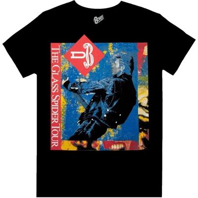 David Bowie Black Unisex Tour T-Shirt - 40/Regular - T-Shirt David Bowie Black Unisex Tour T-Shirt - 40/Regular - T-Shirt
