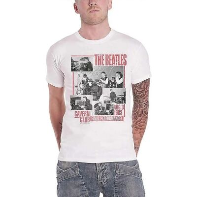 T-Shirt Unisex The Beatles Performance Finale Bianco M - Maglietta T-Shirt Unisex The Beatles Performance Finale Bianco M - Maglietta