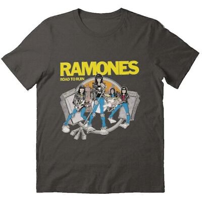 Ramones Model Road To Ruin T-Shirt - T-Shirt Ramones Model Road To Ruin T-Shirt - T-Shirt