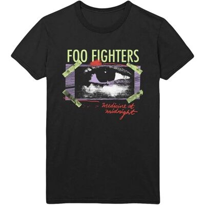 T-Shirt Nero Foo Fighters Medicine At Midnight T-Shirt Nero Foo Fighters Medicine At Midnight