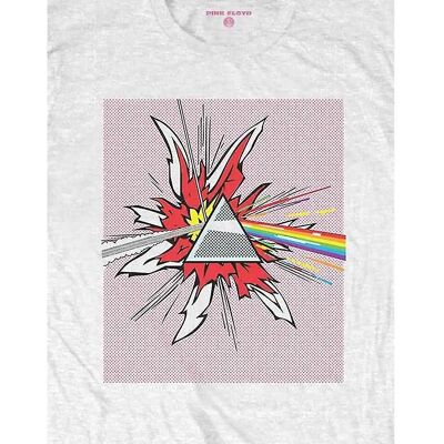 Pink Floyd Lichtenstein Prisma T-Shirt - T-Shirt Pink Floyd Lichtenstein Prisma T-Shirt - T-Shirt