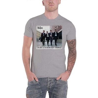 The Beatles Maglietta Unisex On Air Grigia XL - Maglietta The Beatles Maglietta Unisex On Air Grigia XL - Maglietta