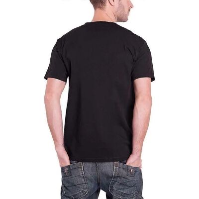 T-shirt logo fiamme nero Rolling Stones - Unisex adulto - Abbigliamento casual T-shirt logo fiamme nero Rolling Stones - Unisex adulto - Abbigliamento casual