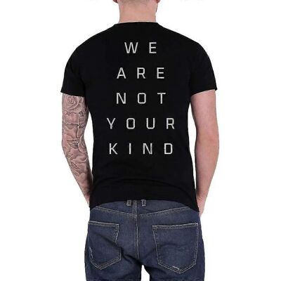 Maglietta Unisex Slipknot - We Are Not Your Kind Stampa Posteriore Maglietta Unisex Slipknot - We Are Not Your Kind Stampa Posteriore