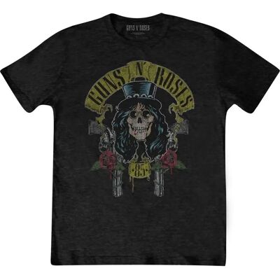 Guns N' Roses Slash 85 T-Shirt - Unisex Adult Black XXL Guns N' Roses Slash 85 T-Shirt - Unisex Adult Black XXL